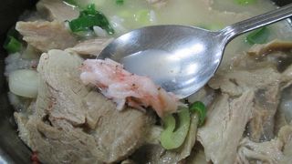 松亭3代クッパ　あっさりしているけどコクがある