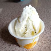 手作りのアイスクリーム
