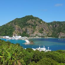 二見港方面の景色