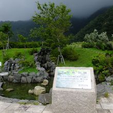 公園の人工池です。