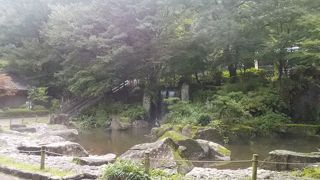 早朝の静かな岐阜公園