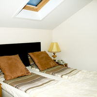 最初の部屋　２階にあるベッドルーム