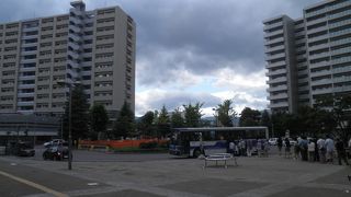 桑園駅からシャトルバス