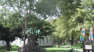 トラクターが展示されていた