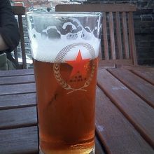 これは珍しい上面発酵のビール