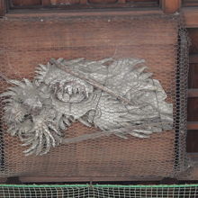 仁王門天井の鳴き竜