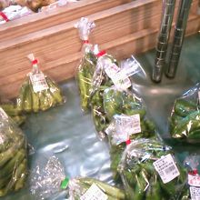 産直野菜がお勧めです