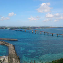 来間島から撮影