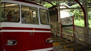 かなり急勾配です。