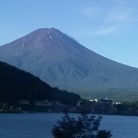 部屋から見た富士山
