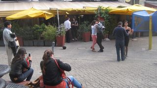 観光客向けのレストラン街です