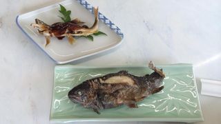 自然の中で、川魚尽くし