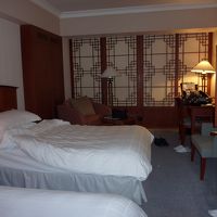 韓式の障子のある部屋