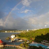 虹が綺麗でした