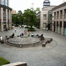 心地よさそうな再開発地域