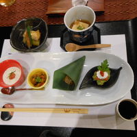 信州牛や野菜のゼリー寄せ，豆乳のムースが絶品