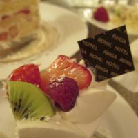 記念日プランのケーキ