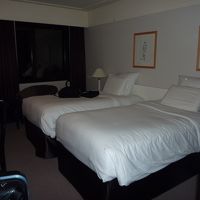 普通のツインベッドルーム