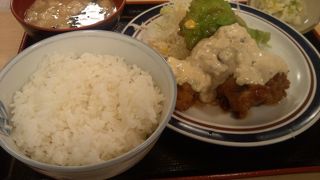 １人で気軽に入れます