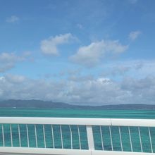 沖縄の海を感じます