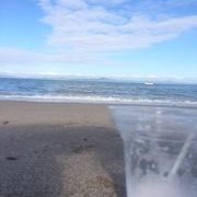 駅から近い海水浴場