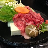 丹波牛会席。しゃぶしゃぶ。