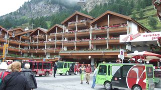 マッターホルンの玄関になる駅！