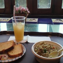 南米風カフェ、エル・パティオのメニュー