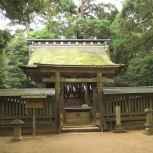 素敵な佇まいの奥社