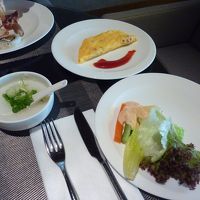 ラウンジの朝食メニュー