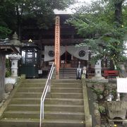 あの花の神社