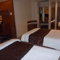 デラックスタイプのベッドルーム