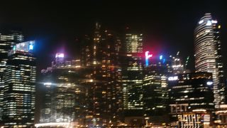 シティと呼ばれるマリーナ湾対岸の高層ビル群(^_-)-☆ラッフルズ　プレイスの高層ビル群