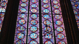 ステンドグラスが素晴らしかったです。