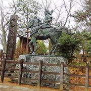 桜の名所としても知られる勿来の関公園の展望台