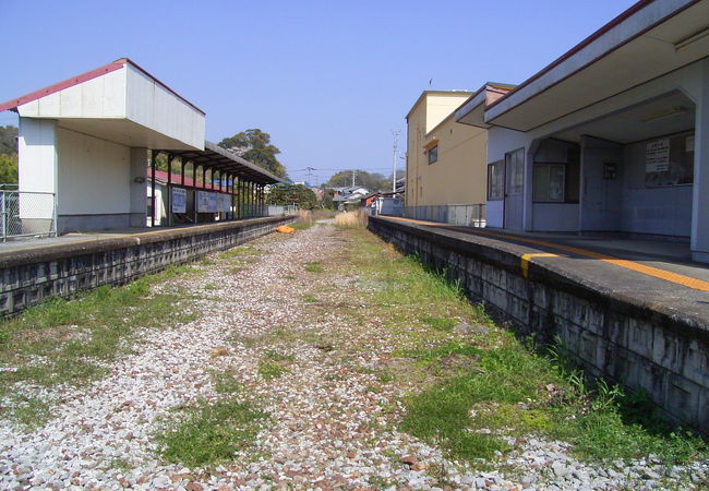 広い駅前
