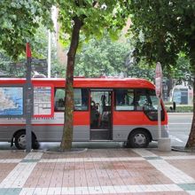 釜山からの無料シャトルバス　