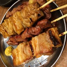やきとん盛り合わせ