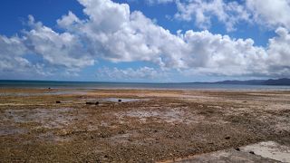 穴場的なビーチだそうです･･･。