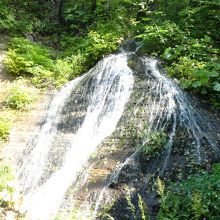 二日目は一時的大雨の後でさらに水量多め