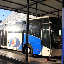 ミハス行のバス