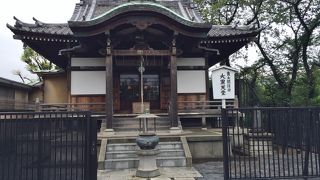 豊臣秀吉と縁があるお堂です