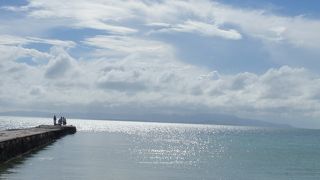 きれいなのは夕日だけではありませんよ