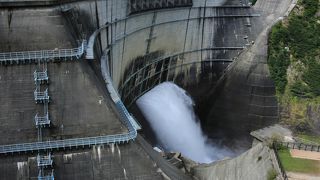 ダムは圧巻