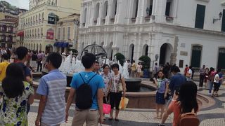 ポルトガル文化と中国文化が混ざり不思議な街