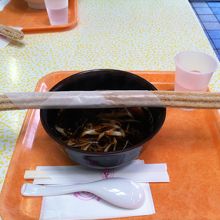 水団とチュロス。