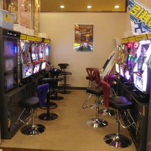 1階ゲームコーナーがあります