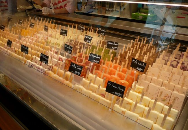 良質の材料で安心＆美味しいアイスバーを楽しめる