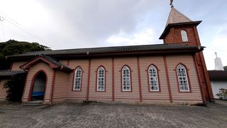 浦上天主堂の被爆煉瓦を用いた鐘塔