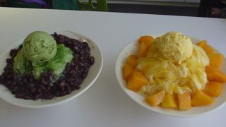 どんぶり程のかき氷！